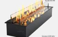 Дизайнерський біокамін Slider glass 600 Gloss Fire